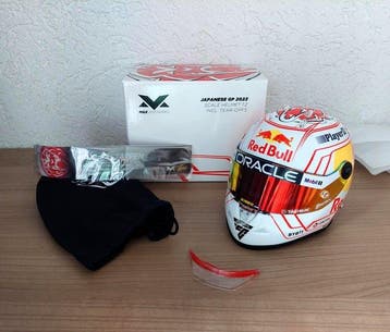 Schuberth 1:2 - Modelauto - Max Verstappen helm - Japan GP, Nieuw