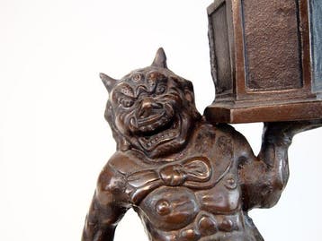 Wierookbrander - Demon incense burner  for good luck