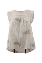 Nukus Top in maat M Beige, Nukus, Verzenden, Zo goed als nieuw, Beige