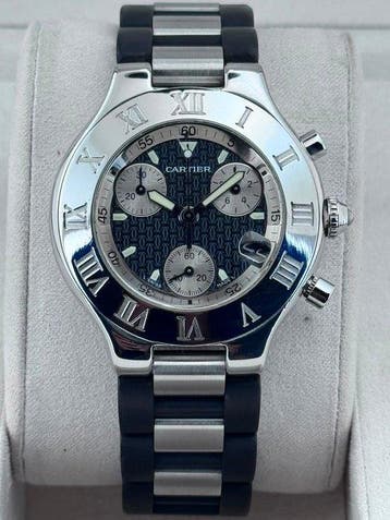 Cartier - Must 21 Chronoscaph - Zonder minimumprijs -, Nieuw
