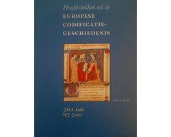 Hoofdstukken uit de Europese codificatiegeschiedenis, Ophalen of Verzenden, Nieuw