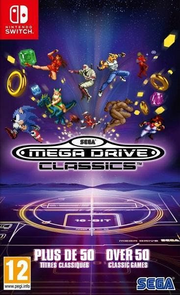 SEGA Mega Drive Classics Switch Garantie & morgen in huis!, Spelcomputers en Games, Games | Nintendo Switch, 2 spelers, Zo goed als nieuw