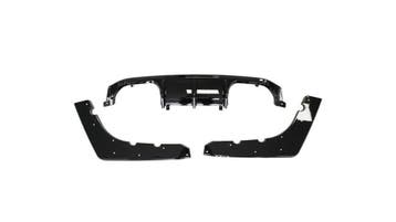 Diffuser Glans Zwart BMW M3 F80 M4 F82 en F83 B3225, Nieuw, Achter, BMW, Bumper