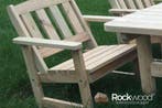 Rockwood® Tuintafel Avalon grijs 1.40m inclusief montage, Tuin en Terras, Tuinsets en Loungesets, Ophalen of Verzenden, Nieuw