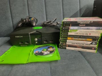 Microsoft - Xbox original - Videogameconsole + games -, Nieuw