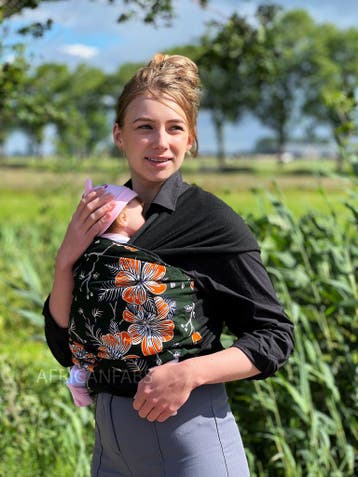 Afrikaanse Print Draagdoek / Draagzak / baby wrap / baby sli, Ophalen of Verzenden, Nieuw