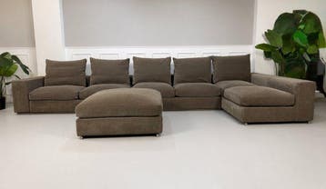 Flexform - Sofa - Groundpiece - Textiel