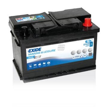 Exide Dual AGM accu | EP600 | 12V 70Ah, Ophalen of Verzenden, Nieuw