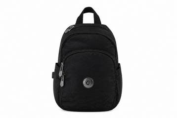 Kipling Rugzak Zwart, Verzenden, Zo goed als nieuw, Zwart