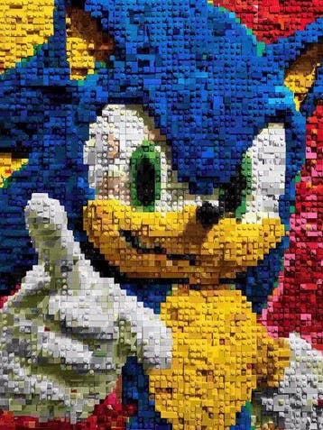 Canvas Fit - Alberto Ricardo - Sonic: Brick Speed, Nieuw