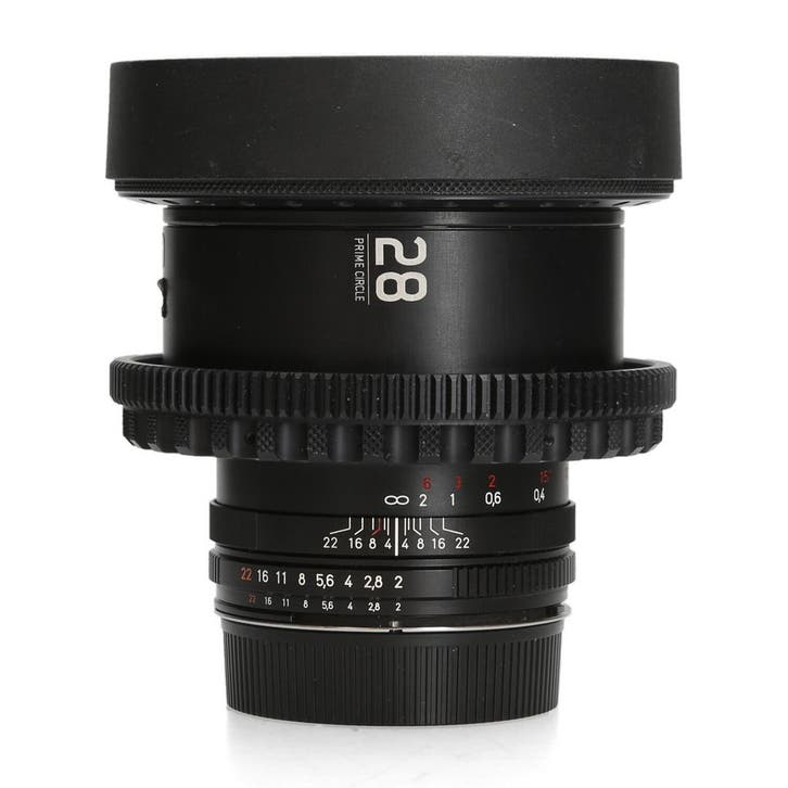 Zeiss Prime Circle XT Cine-Mod 28mm f/2 - Canon EF, Audio, Tv en Foto, Fotografie | Lenzen en Objectieven, Zo goed als nieuw, Zeiss