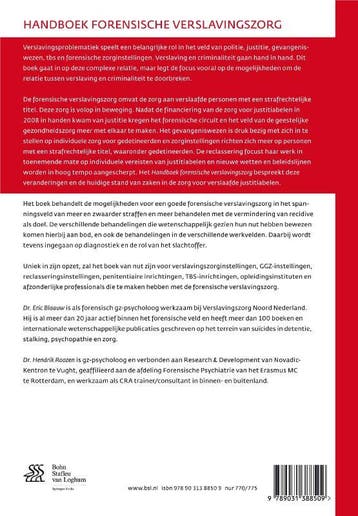 Handboek forensische verslavingszorg 9789031388509, Verzenden, Gelezen