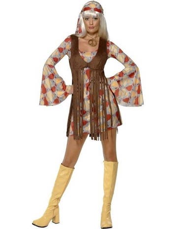 Sixtees Groovy babe kostuum, Ophalen of Verzenden, Nieuw