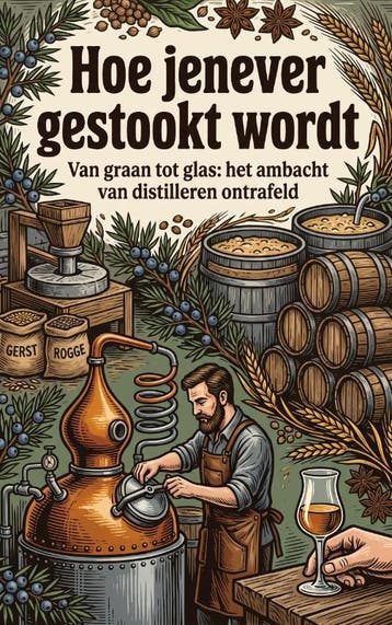 Hoe Jenever Gestookt Wordt |  | Nieuw, Ophalen of Verzenden, Nieuw