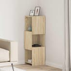 vidaXL Hoekkast Sonoma Eiken 30,5x30x95cm Bewerkt hout, Huis en Inrichting, Kasten | Overige, Verzenden, Nieuw