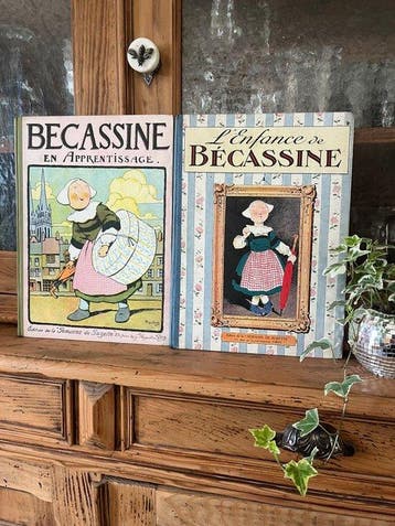 Bécassine - 2x C - 2 Album - Herdruk - 1923/1924, Boeken, Nieuw