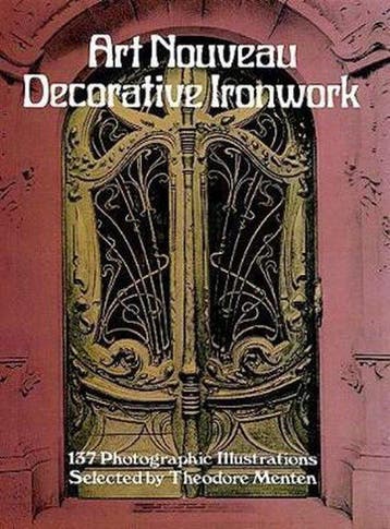 Art Nouveau Decorative Ironwork - Theodore Menten, Verzenden, Zo goed als nieuw, Theodore Menten