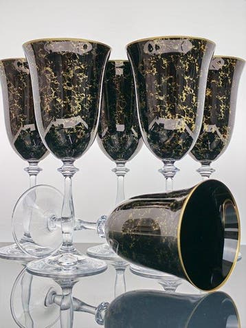 SECOLOVENTESIMO - Kelk (6) - Angela Venice Black Marble -