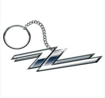 ZZ Top - Twin Zees Logo Sleutelhanger officiële merchandise, Verzamelen, Ophalen of Verzenden, Nieuw, Gebruiksvoorwerp