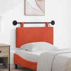 vidaXL Hangend hoofdbord Met LED-verlichting Rood-oranje, Huis en Inrichting, Verzenden, Nieuw, Rood