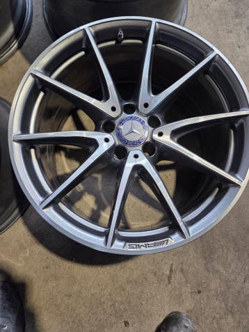 Originele Mercedes AMG E63 W213 19 inch breedset met TPMS, Velg(en), Nieuw, Personenwagen, Ophalen