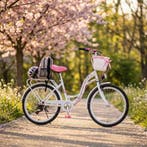 Meisjesfiets 24 inch | Wit/Roze | Nieuw | Scherpe Prijs, Fietsen en Brommers, Fietsen | Meisjes, 24 inch, Nieuw, Ophalen of Verzenden