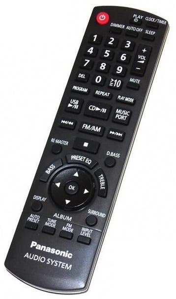 Afstandsbediening Panasonic n2qayb000555 sc-pm02 sc-pm04, Ophalen of Verzenden, Nieuw, Origineel