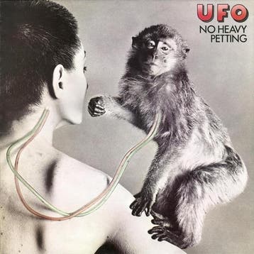 lp nieuw - ufo - NO HEAVY PETTING (nieuw), Verzenden, Zo goed als nieuw, Overige formaten