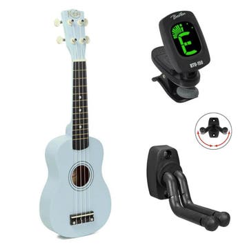 Korala UKS-15 bundel sopraan ukulele, Ophalen of Verzenden, Nieuw