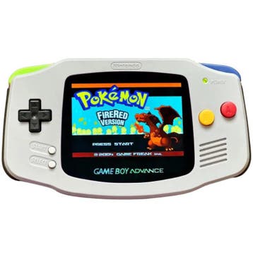 Gameboy Advance grijs met IPS V5 scherm, Spelcomputers en Games, Spelcomputers | Nintendo Game Boy, Verzenden, Nieuw