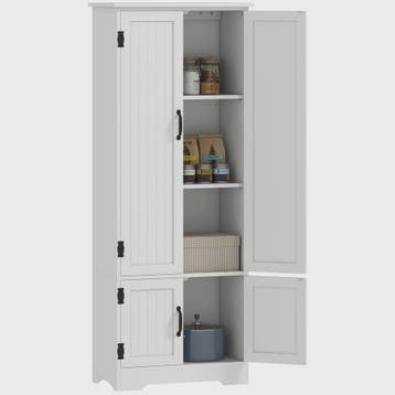 Stijlvolle Witte Keuken Ladekast met Veel Opbergruimte - 2 D, Verzenden, Nieuw