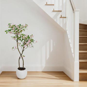 Hoge Kunst Jasmijnboom met Bloemen - Realistische Nep Jasmij, Verzenden