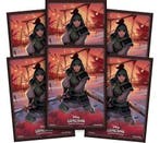 Disney Lorcana - Rise of the Floodborn Card Sleeves: Mulan, Verzenden, Nieuw