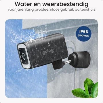 2dekans | Gologi Premium Outdoorcamera - Buitencamera met, Ophalen of Verzenden, Zo goed als nieuw