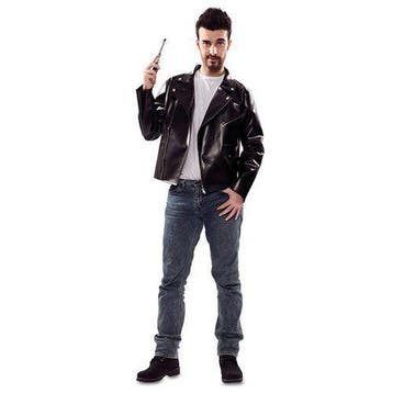 Biker jacket - Grease, Verzenden, Nieuw, Feestartikel