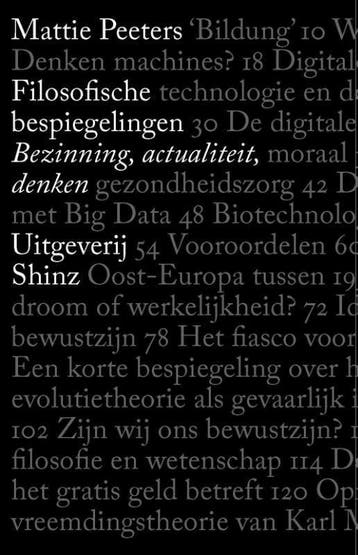 Filosofische bespiegelingen - Mattie Peeters 9789491032547, Verzenden, Gelezen, Mattie Peeters