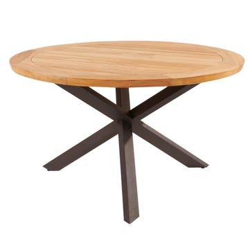 Prado dining tuintafel 130x75 cm rond teak terre Taste 4SO, Tuin en Terras, Tuintafels, Ophalen of Verzenden, Nieuw