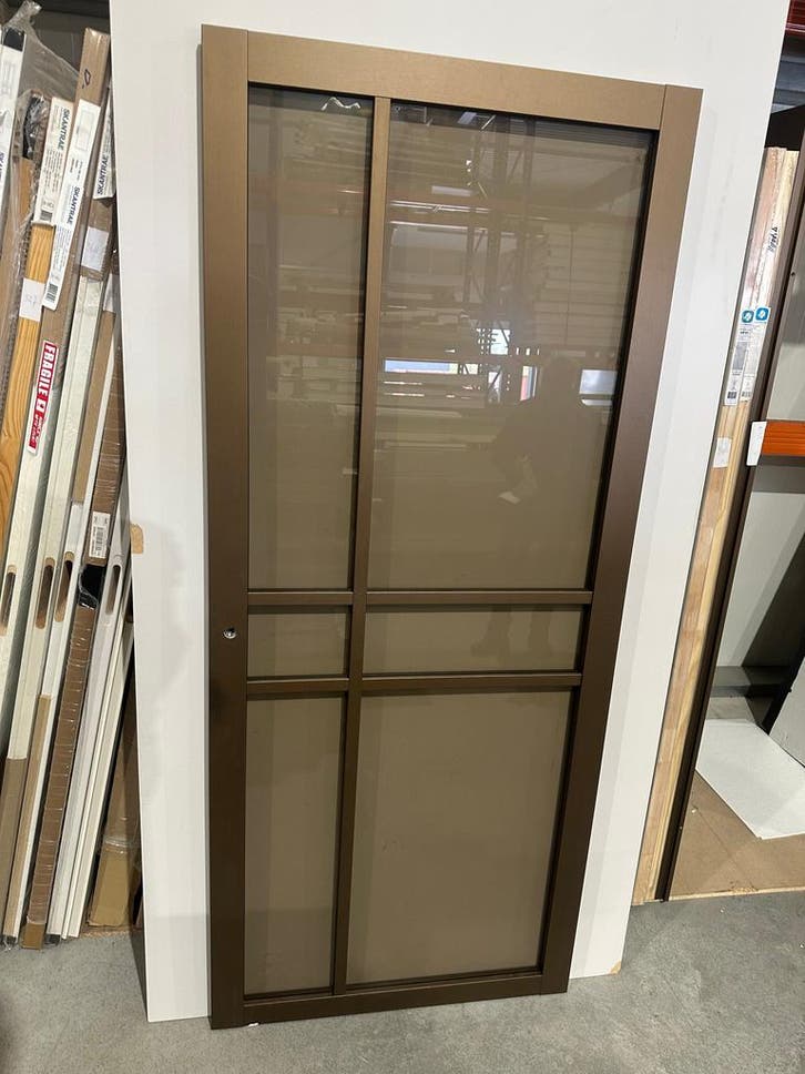 Svedex binnendeur NDB905 - Metallic Brons - 88x210,5 opdek, Doe-het-zelf en Verbouw, Deuren en Horren, Ophalen of Verzenden