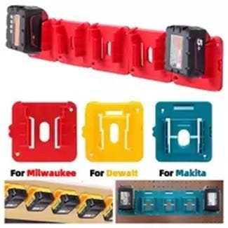 Accu houder voor Makita Milwaukee en DeWALT accus, Verzenden, Nieuw