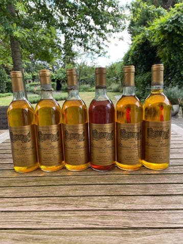 1979 Château Madrac - Bordeaux Liquoreux - 6 Flessen (0.7, Nieuw