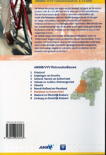 Randstad en Groene Hart / ANWB lange fietsronde ANWB, Verzenden, Gelezen, ANWB