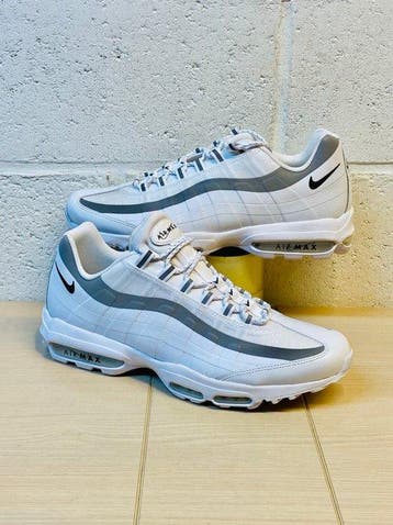 Nike - Air Max 95 White Silver P48,5 - Sneakers - Maat: EU, Kleding | Heren, Nieuw