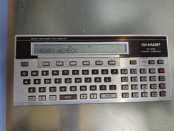 Sharp PC-1500A - Computer, Nieuw