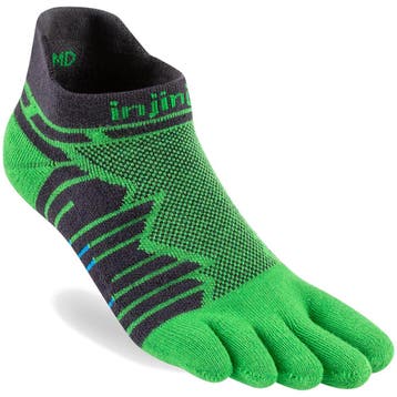 Injinji Ultra Run No-show teensokken  Grasgroen - 44-47, Verzenden, Nieuw, Kleding