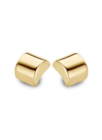 Casa Jewelry Oorknoppen Finch - Goud Verguld, Sieraden, Tassen en Uiterlijk, Oorbellen, Verzenden, Nieuw