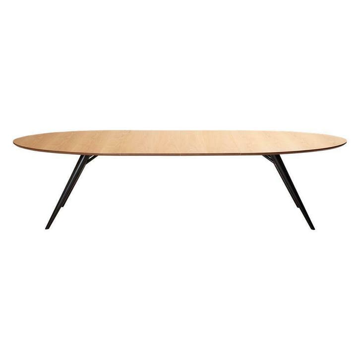 Uitschuiftafel Ovaal ECLIPSE: 200x110 met 2x50 cm tussenblad, Huis en Inrichting, Tafels | Eettafels, 100 tot 150 cm, 200 cm of meer