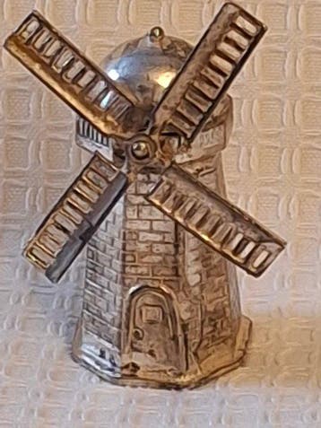 Militaire miniatuur beeldjes - Zilveren miniatuur van een, Antiek en Kunst