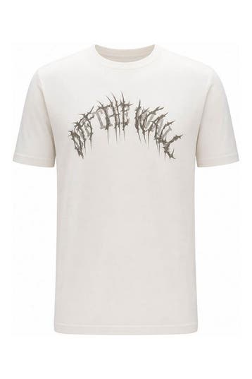 Vans T-shirt in maat L Wit, Verzenden, Gedragen, Wit, Vans