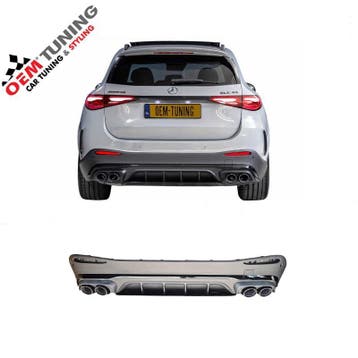 Diffuser geschikt voor GLC X254 SUV | GLC43 AMG Style | AERO, Mercedes-Benz, Nieuw, Ophalen of Verzenden, Achter