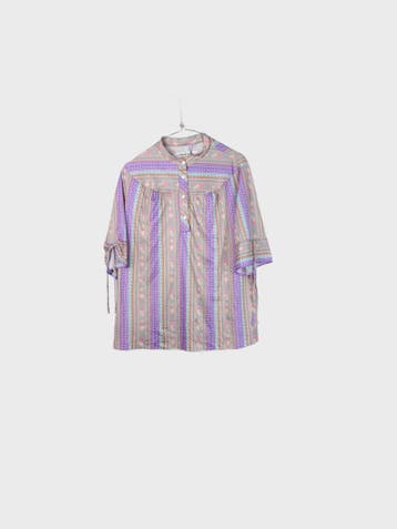 Katherine Lafon Blouse Dames maat M Paars Vintage, Ophalen of Verzenden, Nieuw